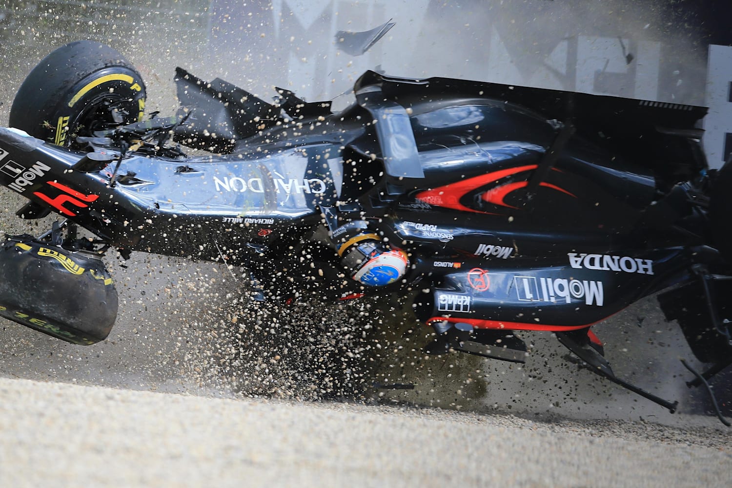 Formel1Unfälle Crashes, die glimpflich ausgingen!