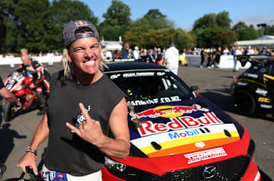 «Mad» Mike Whiddett en la zona de espera de Red Bull Racing durante el Festival de la Velocidad de Goodwood, celebrado en el circuito de Goodwood el 10 de julio de 2026 en Chichester, Inglaterra.