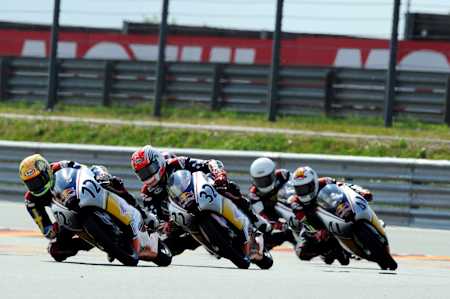 Alexander Kristiansson racing at Sachsenring 2010