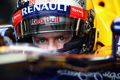 Sebastian Vettel at the 2012 Australian Grand Prix