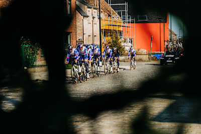 Red Bull - BORA - hansgrohe during Omloop Recon