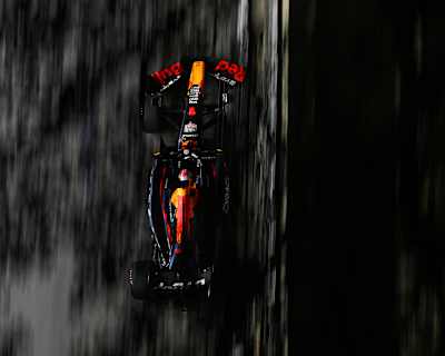 Max verstappen of Oracle Red Bull Racing  on track during the F1 Grand Prix of Singapore at Marina Bay Street Circuit on September 21, 2024.