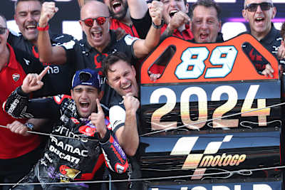 Jorge Martín, champion de MotoGP™ 2024.