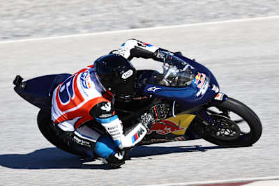 Milan Pawelec walczący o awans do Red Bull MotoGP Rookies Cup