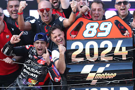 Martín y su equipo Pramac han forjado una asociación de éxito mundial