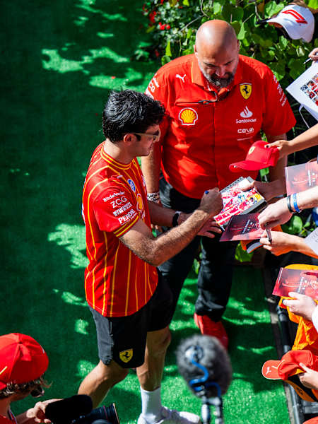 Carlos Sainz durante el Campeonato del Mundo de Fórmula Uno en el Red Bull Ring de Spielberg, Austria, el 30 de junio de 2024. 