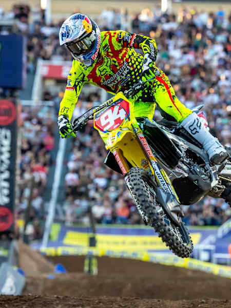Ken Roczen at SMX World Championships Round 17 at Rice Eccles Stadium in Salt Lake City, Utah, USA on May 09, 2026.