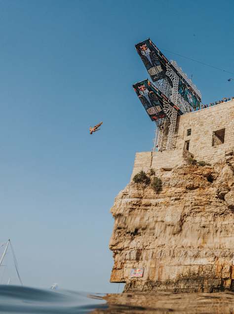 Red Bull Cliff Diving en Polignano a Mare, Italia, 2026