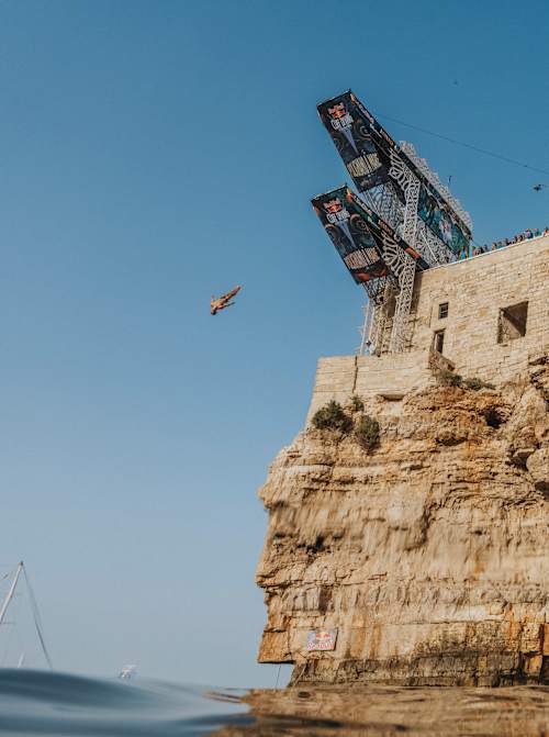 Red Bull Cliff Diving Polignano a Mare Italy 2026