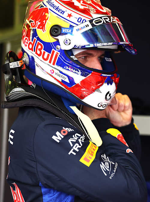 Max Verstappen during qualifying ahead of the F1 Grand Prix of Australia at Albert Park Grand Prix Circuit on March 07, 2026 in Melbourne, Australia.