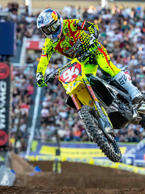 Ken Roczen at SMX World Championships Round 17 at Rice Eccles Stadium in Salt Lake City, Utah, USA on May 09, 2026.
