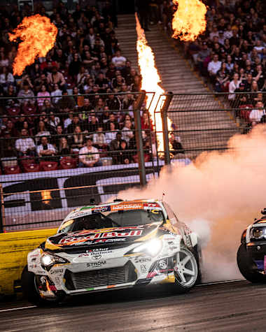 Conor Shanahan seen during of the Drift Masters Grand Finale in Warsaw, Poland on September 13, 2025