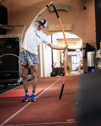 Tom Evans během svého pobytu v APC v rakouském Thalgau 8. listopadu 2021. 