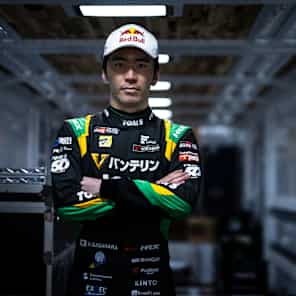 Ukyo Sasahara poses for a portrait during round 1 of the Super Formula series at Suzuka Circuit on March 8, 2024.