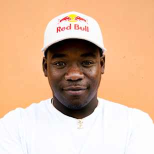 Zion Wright poses for a portrait at Red Bull Drop In Tour in Barcelona, Spain on September 24, 2022. 