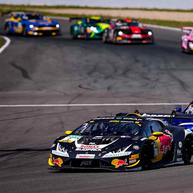 Mirko Bortolotto competes during DTM 2025 Stop 1 in Oschersleben, Germany on April 24, 2025.