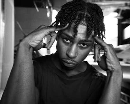 Stalamuerte poses for a portrait during the Watch Me Dance Shoot at Verkehrshaus in Luzern, Switzerland on August 26, 2020.