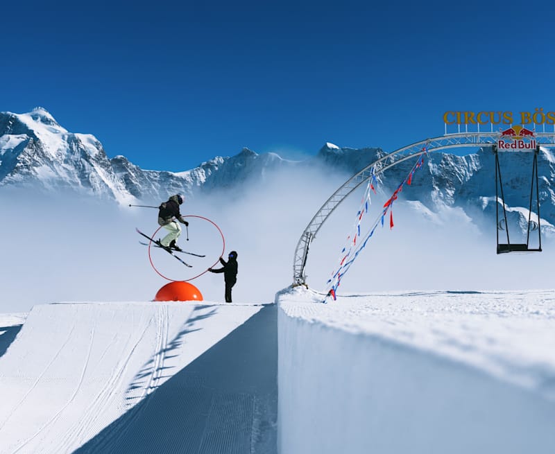 スキー Snow anna-gasser-snowboarding-laax-