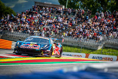 Liam Lawson en el AF Corse durante el DTM 2021 en Spielberg, Austria, el 5 de septiembre de 2021