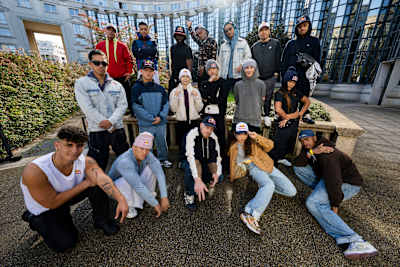 Red Bull BC One All Stars group shot in Paris, France