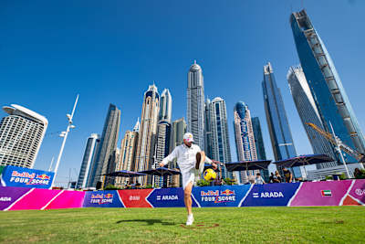 Arnaud 'Sean' Garnier seen during the Red Bull Four 2 Score in Dubai, UAE, on March 10, 2024. 