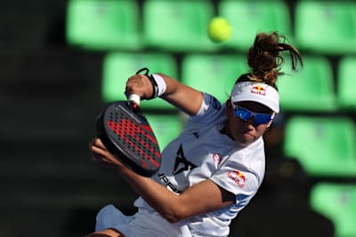 Riyadh Season Premier Padel P1, QF Center Court - Navarro/Guinart - Gonzalez/Brea in Riyadh, Saudia Arabia on February 29, 2024.
