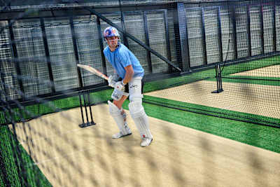 Cricket-Spieler Cam Green in Action. 