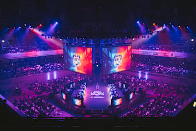 Venue at Red Bull Home Ground in Tokyo, Japan on November 5, 2023.