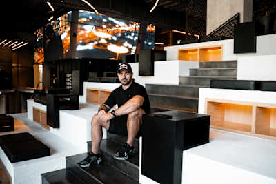 Luka Djukic poses for a portrait during the grand opening of the SIRO hotel in Tivat, Montenegro on May 25, 2025. 