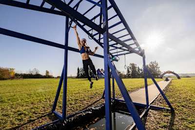 Ida Mathilde Steensgaard performs at Red Bull World's Toughest Playground, Denmark on October 24th, 2024. 