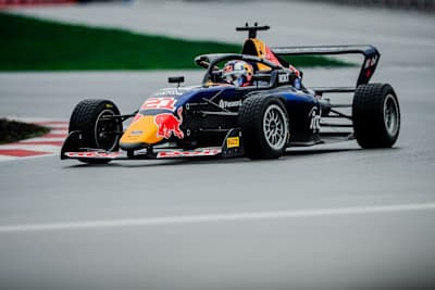 Alisha Palmowski on track during F1 Academy Round 2, race 3 at Circuit Gilles Villeneuve on May 2026 in Montreal, Quebec. (Photo by Sona Maleterova/Getty Images)