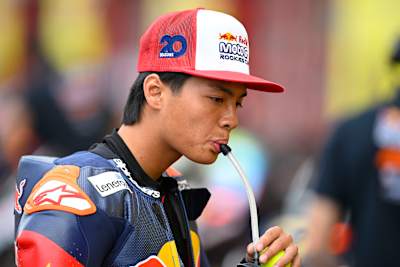 Luca Agostinelli having a break between sessions - Mugello 2026