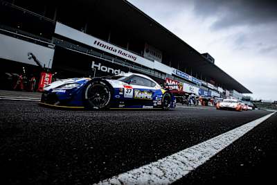 Ryo Hirakawa, #37 Tgr Team Keeper Tom’s, seen during the round3 of the Super gt series at Suzuka Circuit on August 21, 2021. 
