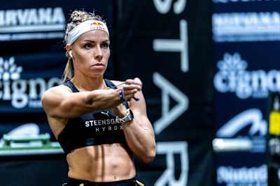 Ida Mathilde Steensgaard seen during the Elite 15 at the HYROX Major in Hong Kong on November 22, 2024.