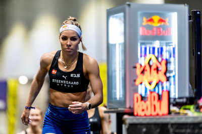 Ida Mathilde Steensgaard seen during the Elite 15 at the HYROX Major in Hong Kong on November 22, 2024.