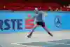 Matteo Berrettini performs at the ATP500 Tournament in Stadthalle Wien, Austria on October 25, 2021 