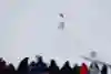 Andreas Håtveit, winner of the Slopestyle, at the Red Bull Unrailistic in Åre, Sweden.