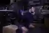Man squatting with barbell