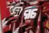 Simon Längenfelder's bike during FIM Motocross World Championship 2023 in Argentina in March 2023.