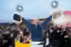 Lucas Chianca of Brazil wins the Best Male Performance at the TUDOR Nazaré Big Wave Challenge on January 22, 2024, in Nazaré, Portugal. 