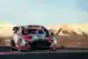 Thierry Neuville (BEL) and Martijn Wydaeghe (BEL) Of team HYUNDAI SHELL MOBIS WORLD RALLY TEAM are seen performing during World Rally Championship Monte-Carlo in Gap, France on January 24, 2024