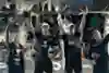 Trophy ceremony at the Riyadh Season Premier Padel P1 in Riyadh, Saudia Arabia on March 2, 2024.