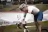 Zoe Backstedt dominating the U23 Women’s Race and crowning herself the 2024 U23 women CX World Champion at the  2024 UCI CX World Championships in Tabor, Czechia on February 4, 2024. 