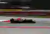 Yuki Tsunoda of Japan driving the (22) Oracle Red Bull Racing RB21 on track during qualifying ahead of the F1 Grand Prix of Spain