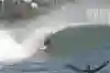 Aritz Aranburu surfing at Mundaka.