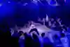 Lors de la finale nationale 2025 de Red Bull Dance Your Style au Kaufleuten de Zurich, Mucho domine la scène avec des mouvements électrisants, dynamisant la foule sous des lumières vibrantes