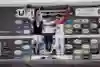 Benoit Coulanges, Loris Vergier and Finn Iles celebrate at UCI DH World Championship in La Massana, Andorra on August 31, 2024