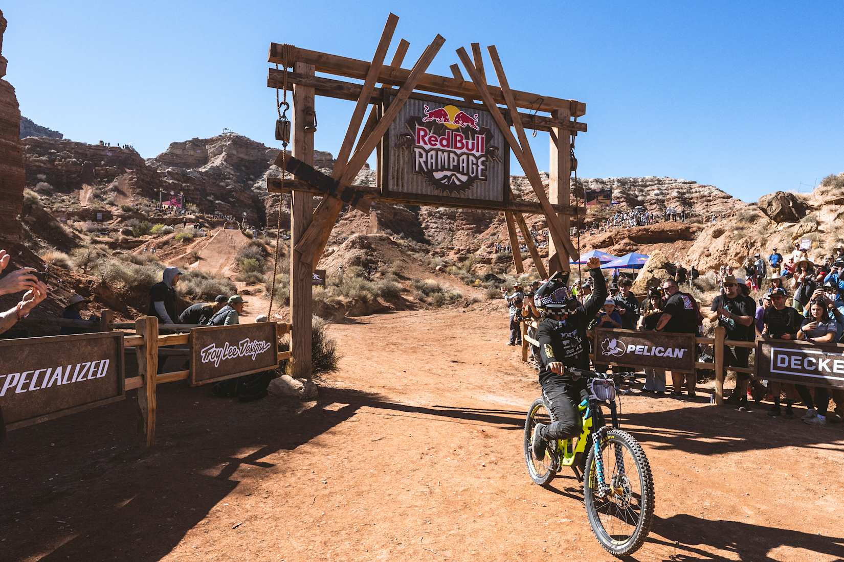 Robin Goomes wint Red Bull Rampage in Virgin, Utah, VS op 17 oktober 2025. 