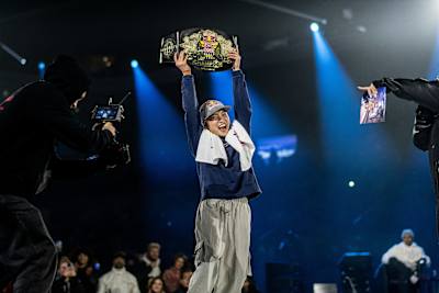 2回目の【Red Bull BC One World Final】優勝を手にしたAmi
