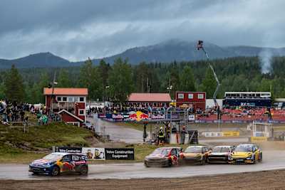 Johan Kristoffersson, Timmy Hansen, Niclas Groenholm, Guerlain Chicherit, Klara Andersson